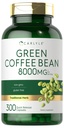 Extrait de fèves de café vert Carlyle : 8000 mg (300 capsules) Sans OGM et sans gluten