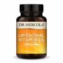 Dr. Mercola Liposomal Vitamin D3 - Unterstützt Herz, Knochen & Immune Gesundheit - 1000 IU Per Servieren - Non-GMO, Soy Free & Gluten Free - 30 Kapseln (30 Portionen)