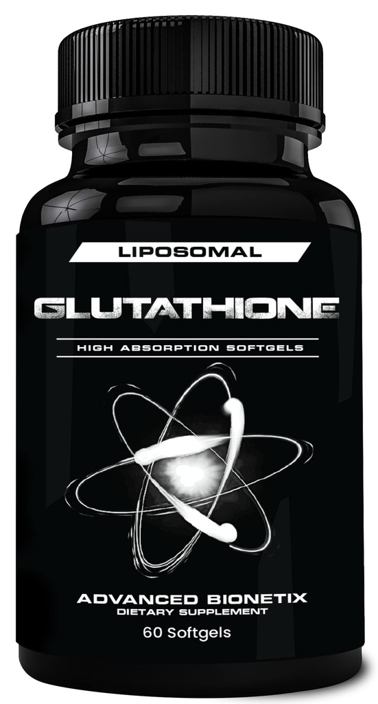 850 mg Glutathione Liposomal Supplemento | 60 Total Liposomal Softgels | Antiossidante Integratore w/Gluta-IVTM, 100X Assorbimento Sopra Polvere Glutathione