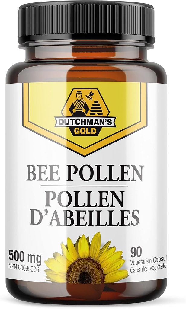 Dutchman's Gold Pure Bee Pollen Kapseln 500 mg - 90 caps