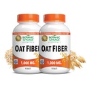 Supplément alimentaire Botanic Choice Oat Fiber - Santé digestive pour les femmes et les hommes - Pack de 2