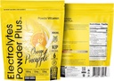 PolvereVitamin Electrolytes Powder Plus (100 Servings) Arancione Ananas Electrolyte Polvere Zero Calorie, Keto, 0 Zucchero, No Maltodextrin, 1000mg Potassium, 120mg Calcium, 120mg Magnesio, Polvere di idratazione