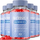 Rize labs (5 Pack) Shrink X - Shrink X Gummies Perte de poids, Shrink X supplément de vinaigre de cidre de pomme Keto, Keto + vinaigre de cidre de pomme de terre, Shrink X Force maximale Gomitas gras ventre, ShrinkX Gummy Bears Reviews (300 Gummies)