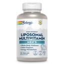 SOLARAY Liposomal Multivitamin für Männer, Enhanced Absorption Immune, Energy & Bone Support Supplement, Mens Daily Multi Vitamin, BCAAs, Vitamin D3, C, B12, Zink, Vegan, Soy Free, 60 Serv, 120 VegCaps