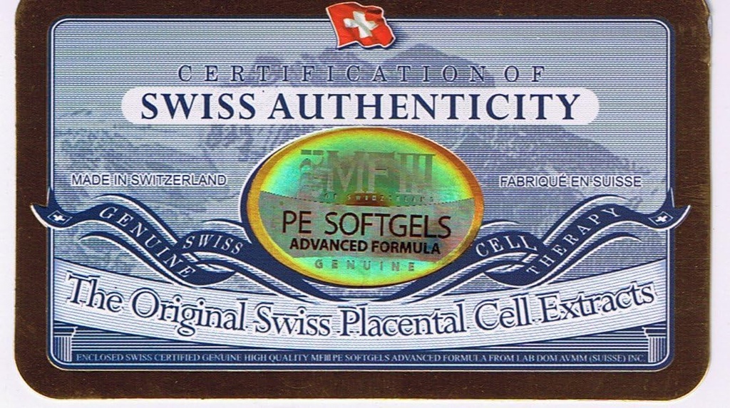 Placenta 30 Softgels PE
