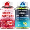 Herren Multivitamin Gummis 60 Count + Frauen Multivitamin Gummis 60 Count