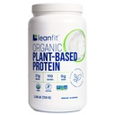 LeanFit Organic Plant-Based Protein, Unflavored, 21g Vegan Protein, 26 Portionen, 1.58 Pfund (715g) Tub, Low Calorie, Soy-Free, Glutenfrei, Lactosefrei, Sugar-Free, Non-GMO