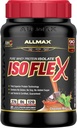 ALLMAX Nutrition - ISOFLEX Polvere di proteine del siero, isolato di proteine del siero, 27g proteine, menta di cioccolato, 2 pound