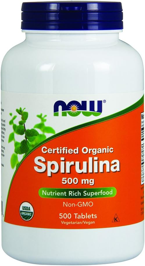 Maintenant Spiruline 500 mg,500 comprimés