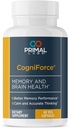 Primal Health CogniForce - Memory & Brain Health - Acetyl L-Carnitine Formula - Migliore prestazione cognitiva - Clarity + Focus + Better Recall + Calm Thinking - Integratore alimentare - 60 Capsule