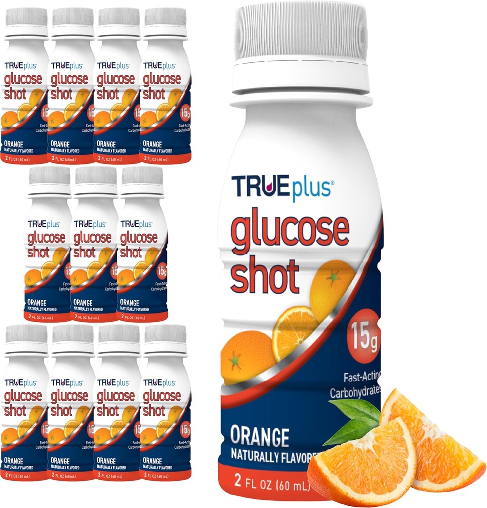 TRUEplus Glucose Shots 12 bottiglie - Arancione