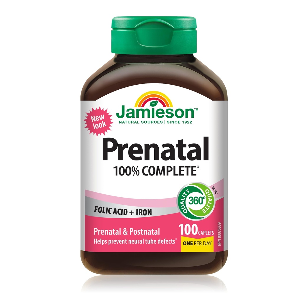 Jamieson Multivitamine prénatale 100Caplets