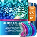 MAREE Eye Gels - Pads Under Eye Patches für Puffy Eyes und Dark Circles mit Collagen & Hyaluronsäure - Anti-Falten unter Augenmasken Hautpflegebehandlung für Puffiness & Bags - Parches Para Ojeras