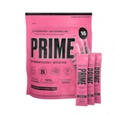 PRIME HYDRATION+ Sticks Erdbeerwassermelone | Hydration Pulver Einzelne Serviersticks | Elektrolyt Pulver auf dem Go | Niedriger Zucker | Koffeinfrei | Vegan | 16 Sticks