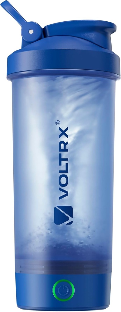 VOLTRX Protein Shaker Bottiglia, Miscelatore elettrico di Shake della proteina ricaricabile C della fusione, Tazze di Shaker per le Shakes della proteina e la sostituzione del meal Shakes, BPA Free, 24oz