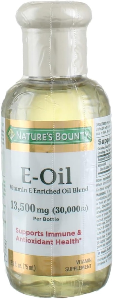 Nature's Bounty Vitamin E-Oil 30.000 IU (Topical oder Oral), 2,5 Unzen (3)