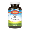 Carlson - Primrose d'or, 1300 mg Huile de Primrose du soir, pression froide, peau saine, santé des femmes et bien-être optimal, 50 softgels