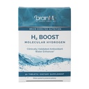 BRAINMD H2 Boost Molecular Hydrogen - 30 compresse - Antiossidante Water Enhancer - Vegan, Gluten Free - 30 Serve