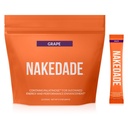 Nakedade Raisin – Performance Enhancement Poudre de boisson sportive - Poudre d'électrolyte – Pas d'OGM ou d'édulcorants artificiels, sans gluten, sans soja, sans lait – 16 bâtons