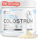 Colostrum Supplement Powder for Humans - Organic Bovine Colostrum Supplement per Gut Health, Beauty e Immune Support - Non aromaed (73 Serve)