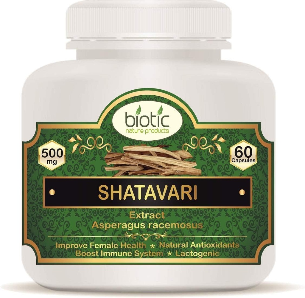 Generische KEN Shatavari Kapseln 500mg - 60 Veg Kapseln