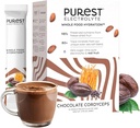 Saperne Brainer Purest Electrolyte Chocolate Cordyceps Powder Packets – Tutta l'idratazione alimentare - Fermentato Cacao e sali del mare solare per l'equilibrio elettrolitico finale