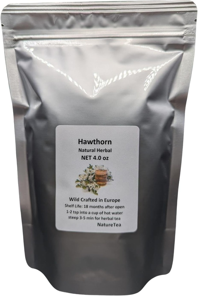 Hawthorn - Crataegus laevigata Loose Leaf & Flower C/S aus 100% Natur (8 oz)