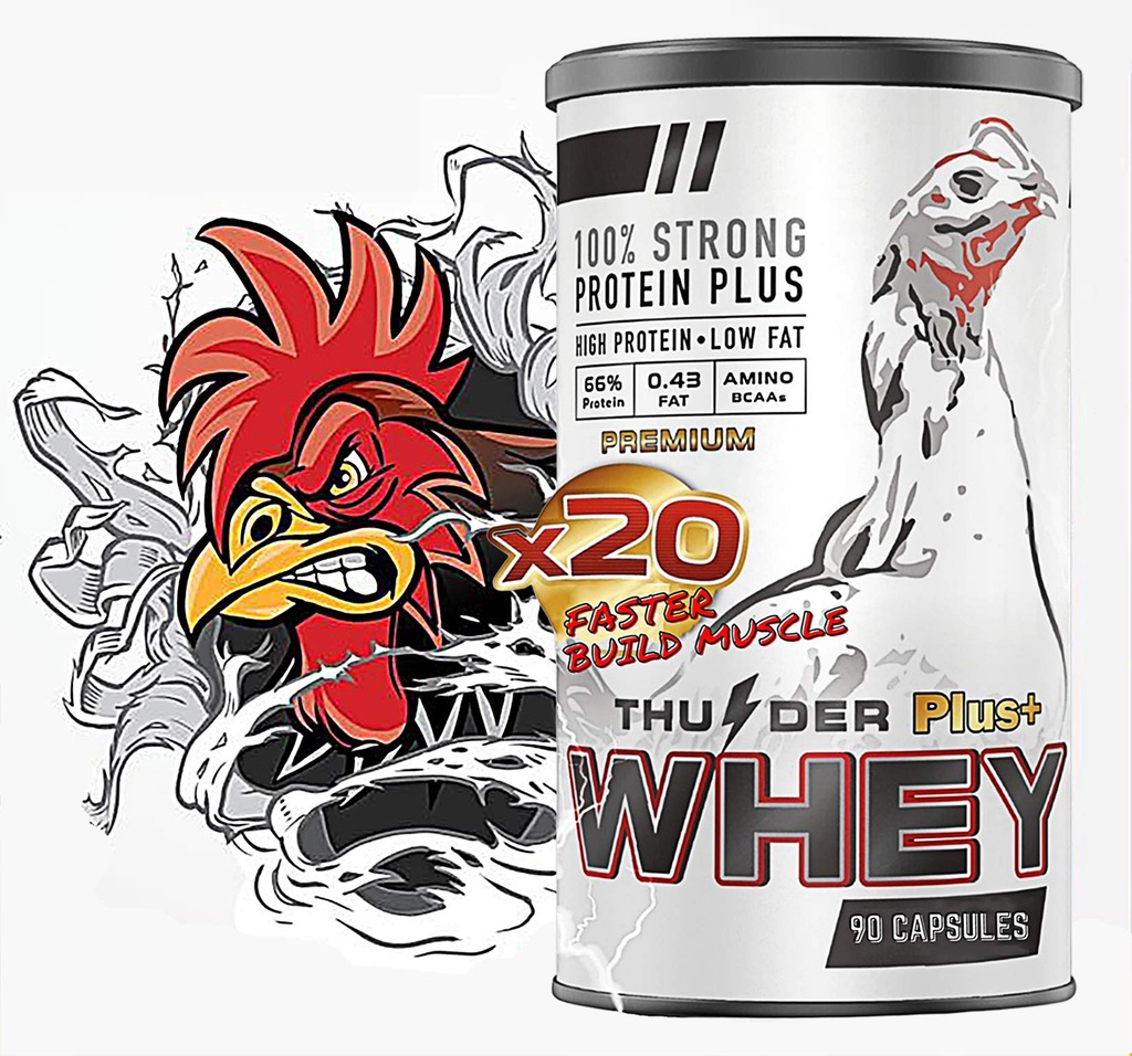 Plus rapide X3 nouvelle formule vitamines santé supplément de poulet capsules
