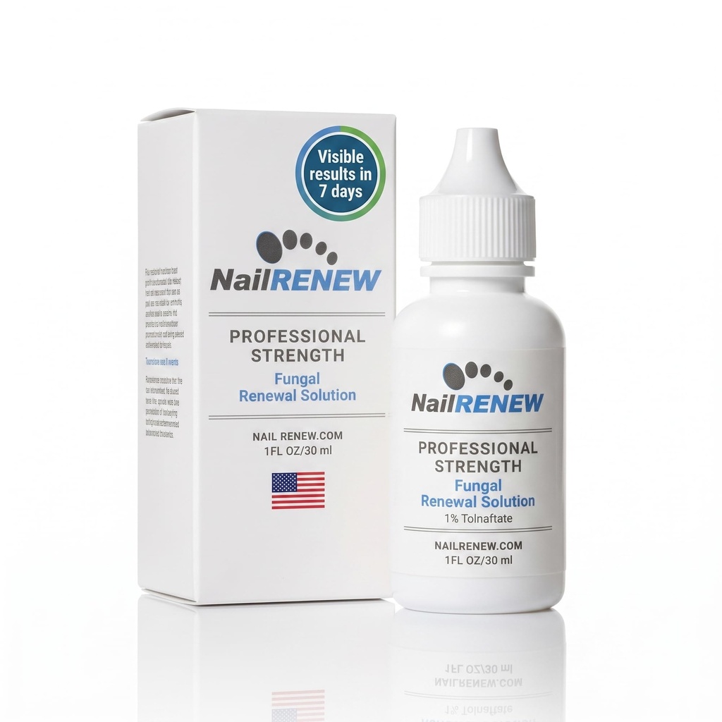 NailRENEW Antifungal - Forza professionale, Trattamento fungo conforme per il fungo di punta, Unghie colorate o fragili (1 bottiglia)