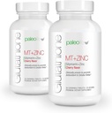 PaleoLife Premium Glutathione + Milchdistel + Zink - 60 Serviertabletten, Kirschen Flavor (2-Pack)