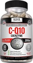 Kaya Naturals - CoQ10 Power Antioxidant Supplement für Gefäß-, Herz-Gesundheits-, Gesunde Blutdruckstufen und Immunfunktion - Restauriert tägliche Zell- und Energieproduktion - 60 Veggie Kapseln