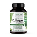 EMERALD LABS Collagen Health - Collagène hydrolysé pour les cheveux, la peau et les ongles sains avec Saw Palmetto & Beta-Sitostérol - Supporte également la santé immunitaire et adrénale - 90 capsules végétales (30 jours d'approvisionnement)