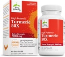 Terry Natürlich Turmeric 50X - Nahrungsergänzungsmittel für Gehirn & Herz-Gesundheitsunterstützung - extra Stärke Kurkuma zur Unterstützung Immungesundheit - Non-GMO Supplement - 60 Kapseln