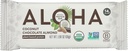 Barre de protéines d'amande de chocolat de noix de coco Aloha, à base végétale, non OGM, 1,98 onces (paquet de 12)