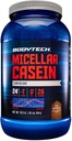 BODYTECH Micellar Casein Protein Powder, Slow Release for Overnight Muscle Recovery - 24 Gramm Protein pro Portion - Rich Chocolate (2 Pfund)