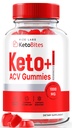 les laboratoires de taille KetoBites Keto+ACV Gummies, Tous les Gummies naturels pour la perte de poids avancée, Supplément de vinaigre de cidre de pomme, Avis officiels (60 Gummies)