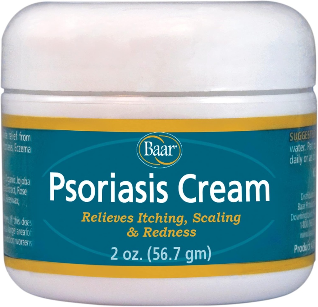 Baar Psoriasis Cream, 2 Unzen.