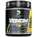 DRAGON PHARMA Venom Extreme Potency Pre-Workout, Laser Sharp Focus + Energy, Intense Performance, Ingrédients éprouvés pour la vasodilatation et l'endurance améliorées (40 portions, fruits de la passion)