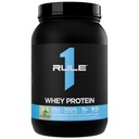 Regola 1 Whey Protein – 24g Proteine ad azione rapida da sorgenti di tutto il mondo con EAAs e BCAA per il recupero di allenamento o in qualsiasi momento uso (2 Pounds*, Mint Chocolate Chip)