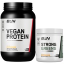 BARE PERFORMANCE NUTRITION BPN Végétalienne Vanille Protéine + Verts forts Paquet de noix de coco Ananas