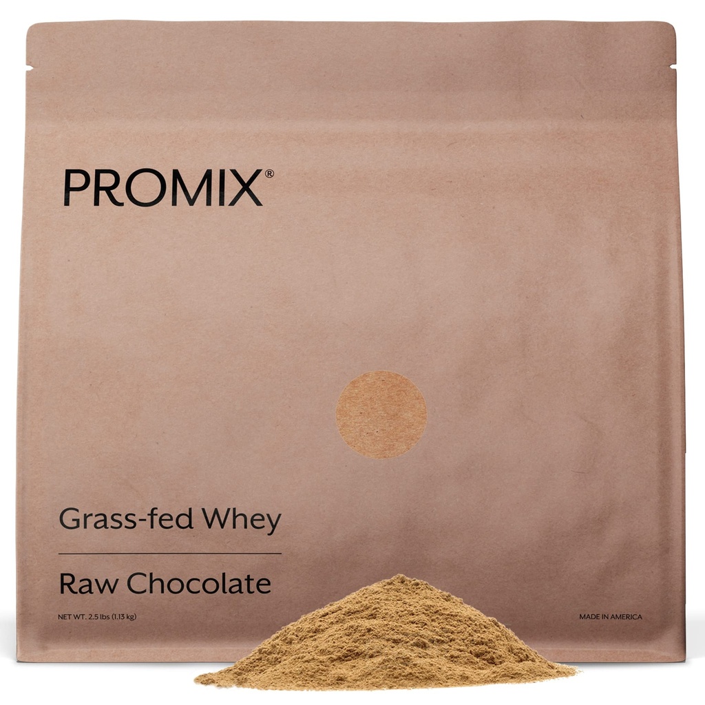 ProMix Nutrition Whey Protein Powder, Chocolate - Grass-Fed - - Post Workout Fitness & Nutrition Shakes, Smoothies, Baking & Cooking Rezepte - Glutenfrei - 2.5 Pfund (Pack von 1)