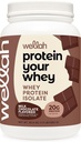 Wellah Protein Your Whey (30 portions, saveur de chocolat au lait) - Whey Protein Isolate Protein