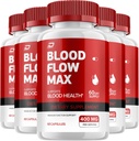Blood Flow Max Capsule - BloodFlowMax Advanced Formula, BloodFlow Max Extra Strength, Overall Wellness,All-Natural Vitamine, Bewertungen (5 Pack - 300 Kapseln)