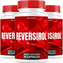 (3 Pack) Reversirol - Formula Reversirol Premium, Capsule Reversirol, Capsule Ottimizzatori Avanzati Reversirol, Pillole di Supporto Supplementi Reversirol, Recensioni Reversirol, 90 Capsule per 3 Mesi