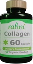 Supplément collagène pour les femmes et les hommes, avec acide hyaluronique et vitamine C, réduire les rides, améliorer la qualité de votre peau, ongles et cheveux, 60 capsules