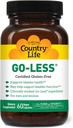 Country Life Go Less - unterstützt Blasengesundheit für Männer und Frauen - 60 Vegan Kapseln