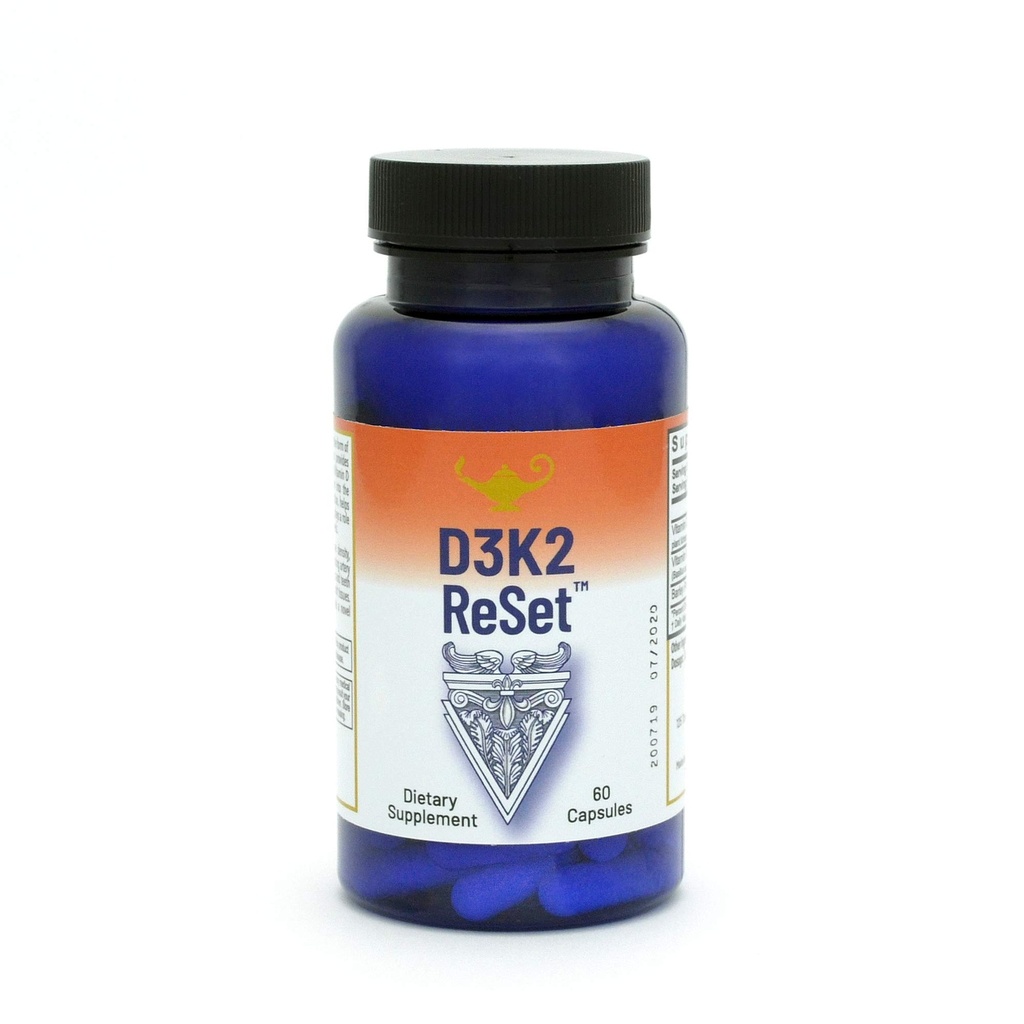 RnA ReSet D3K2 Reset – 4.000 IU Vitamin D3 & 100 mcg K2 Supplement (60 Kapseln)