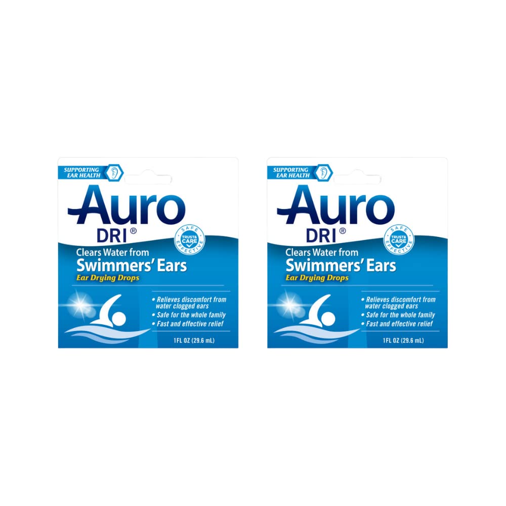Auro Dri Swimmer's Ear Drying Drops, schnelles Relief, 1 fl oz. (Pack von 2)