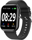 Smart Watch für Männer Frauen SmartWatch 1.83" für iPhone Samsung Android Phone Kompatibel, Fitness Tracker Uhr mit Pedometer, Herzfrequenz/Schlaf-Monitor, Blutsauerstoff, IP68 wasserdicht