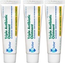 Globe (3 Pack 1oz Triple Antibiotic Ointment, Erste Hilfe Salbe für Minor Scratches und Wounds and Prevents Infection, im Vergleich zu den aktiven Inhaltsstoffen der führenden Marke (3 Pack)